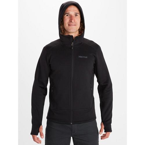 Marmot Olden Polartec Jackets - Mens Fleece Black CA9172834 Canada